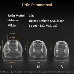 KZ LS01 Sıvı Silikon Uçları - Görsel 6
